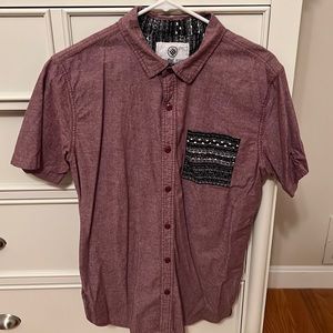 On The Byas Men’s button down shirt